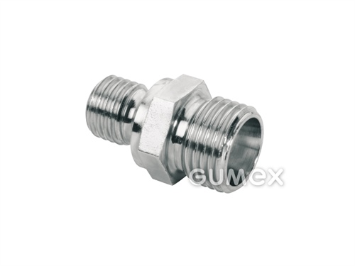 Hydraulische Hochdruckarmaturen, Außengewinde M8x1 - Außengewinde M12x1,5, Stahl, 